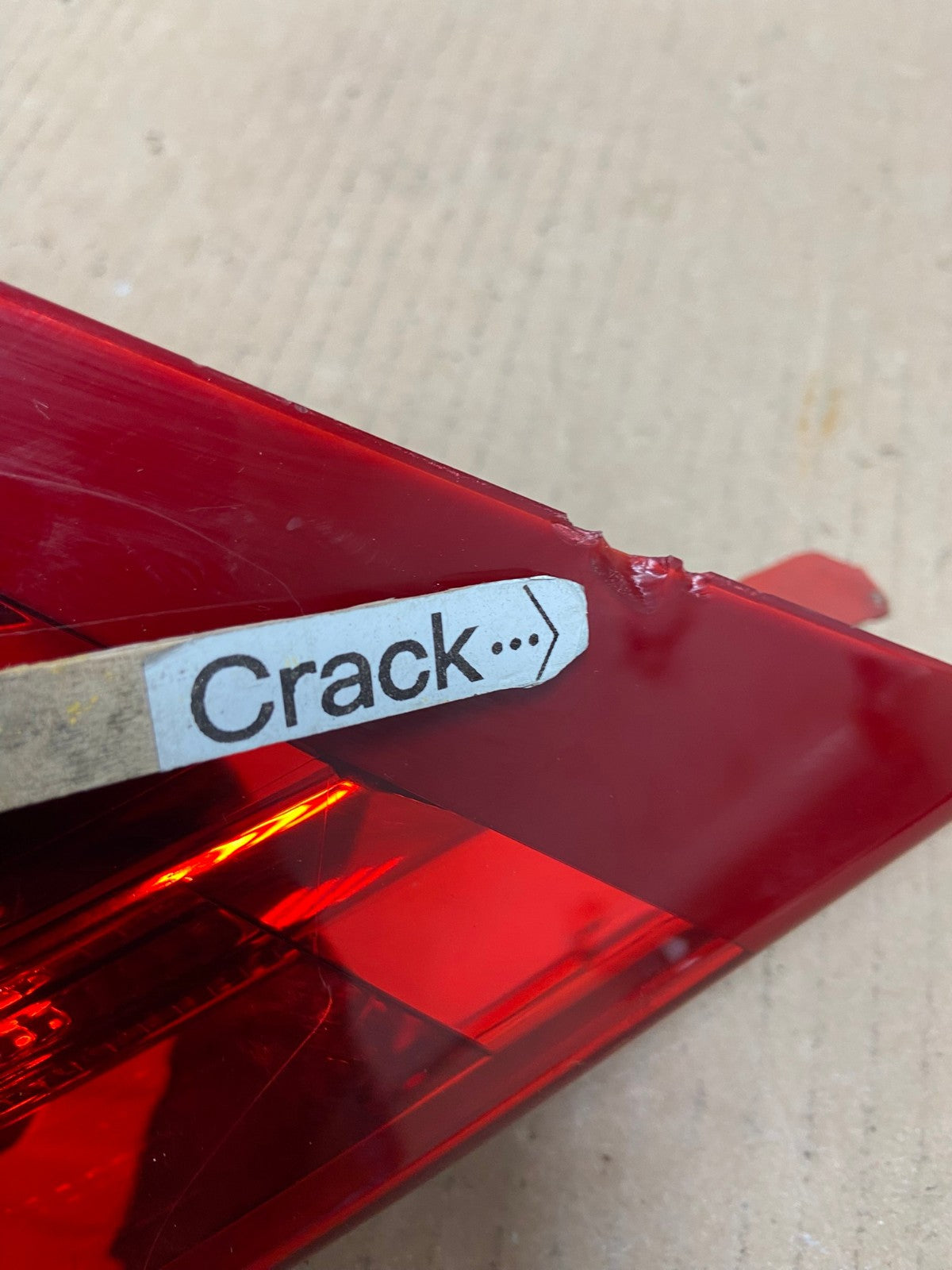 2013 to 2018 Cadillac Ats Left Driver LH Side Tail Light AF3064 LK4