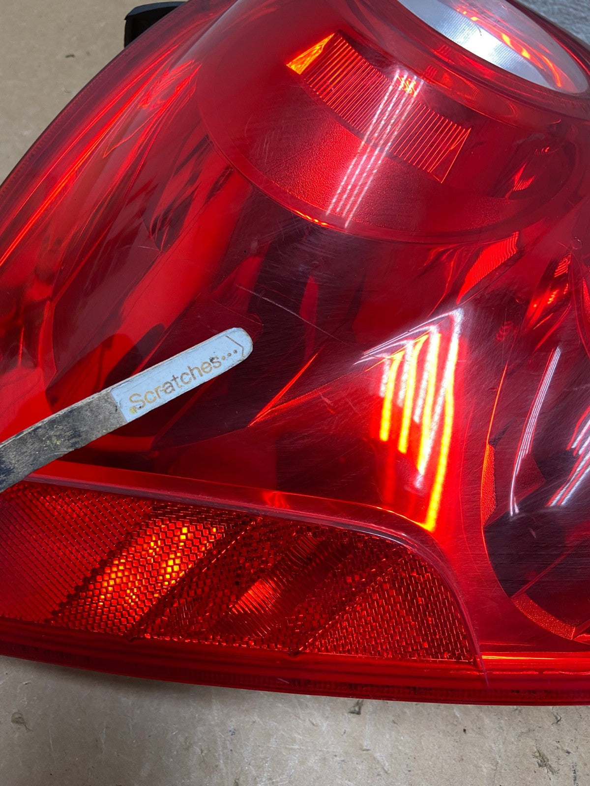 2010 to 2015 Chevrolet Equinox Left Driver Lh Side Tail Light AI3703 LK3