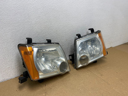 2005-2015 Nissan Xterra Driver Left+Right Side Set Headlights AG2009 DW2