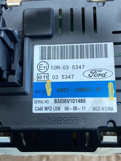 2012 GFord Focus Screen Radio Information Display Screen af6375 DG6