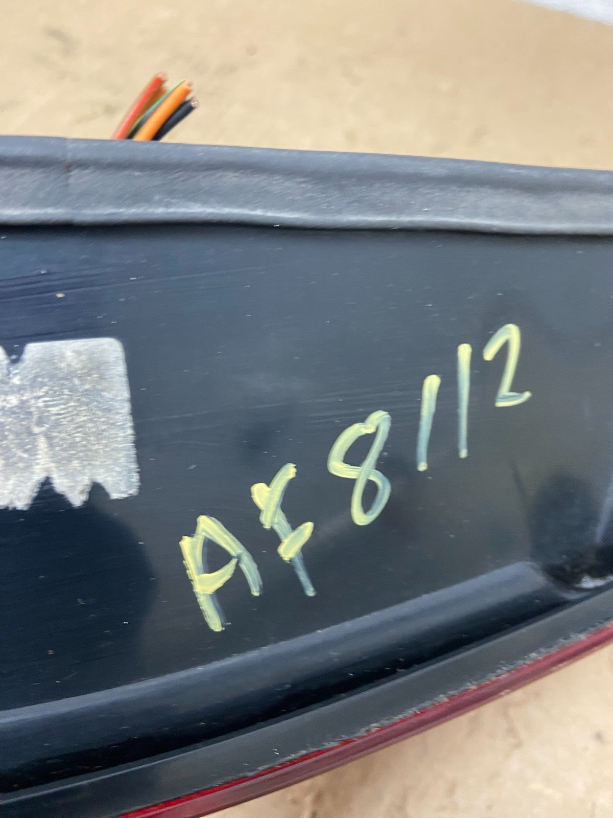 2001 to 2008 Jaguar X-Type Right Passenger RH Side Tail Light AF8112 DW6