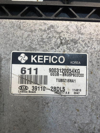 2011 to 2014 Hyundai Sonata Engine Control Unit ECU Module 39110-2BDL5 AC4493 DG2