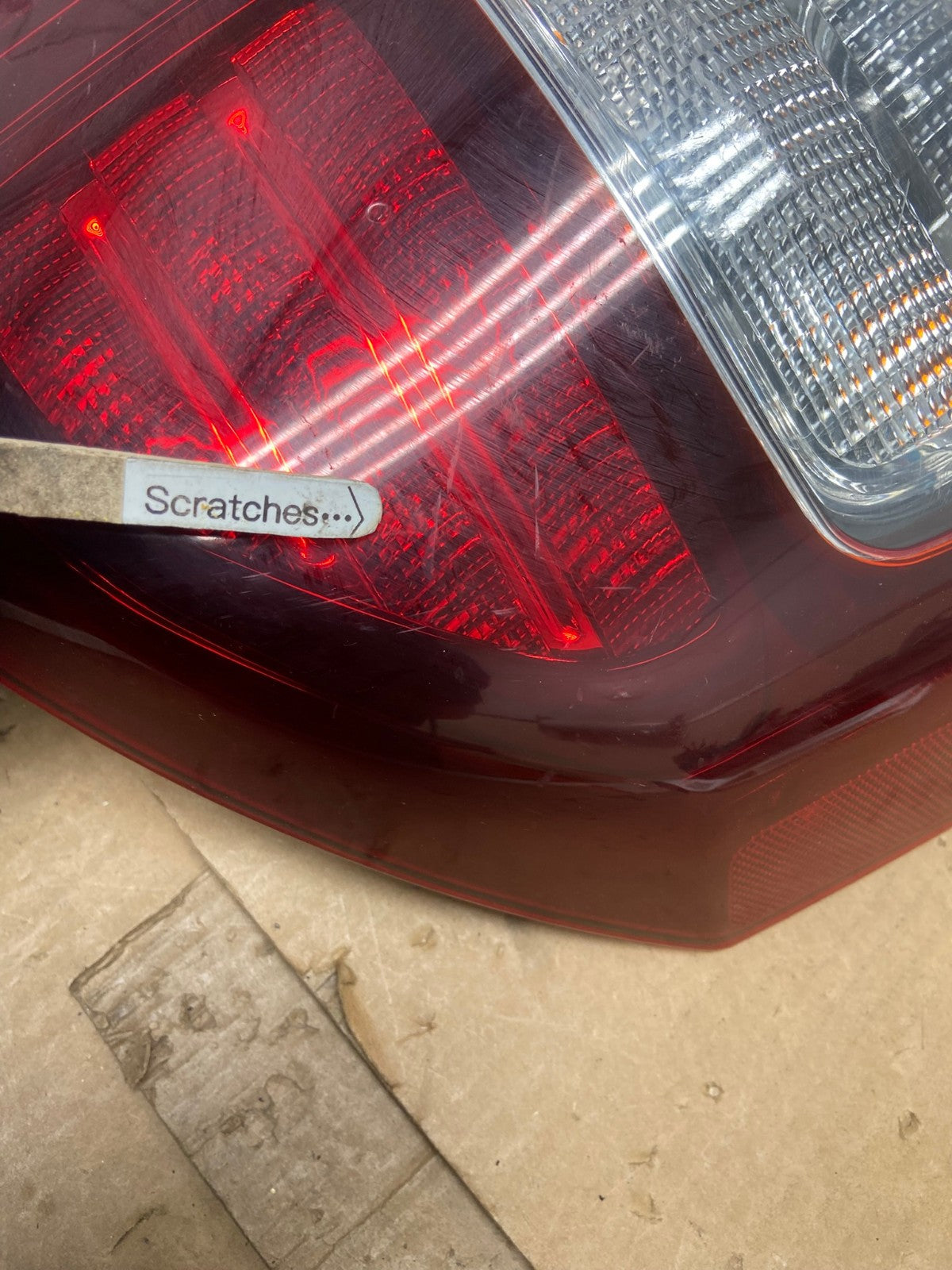 2014 - 2017 Jeep Compass Left Driver LH Side Tail Light DEPO AD2834 LK3