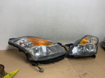 Sedan 2007 2008 2009 Nissan Altima Left+Right Set Headlights AG4827 DW2