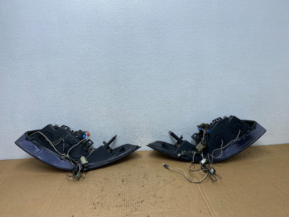1999 to 2004 Ford Mustang Left+Right Set Side Black LED Headlights AD1076 DG6