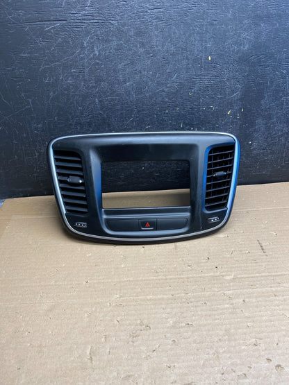 2015 to 2016 Chrysler 200 Radio Dash Bezel Trim Vent Hazard Panel AG6250 DG0