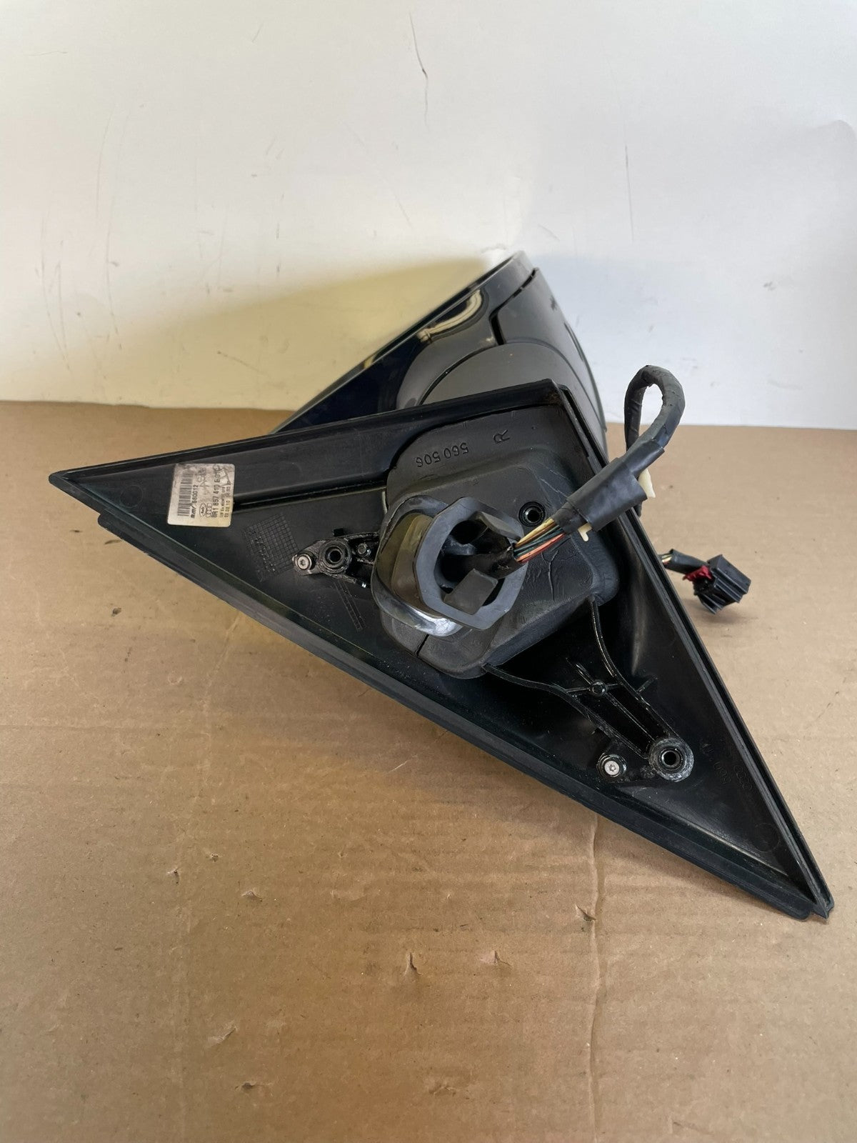 2009 to 2012 Audi Q5 Right Passenger Side Door View Power Mirror AG9767 DW4