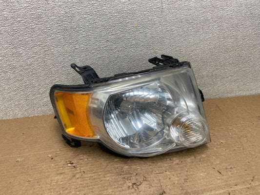 2008 to 2012 Ford Escape Headlight Right Passenger RH Side Halogen AB4890 DW0