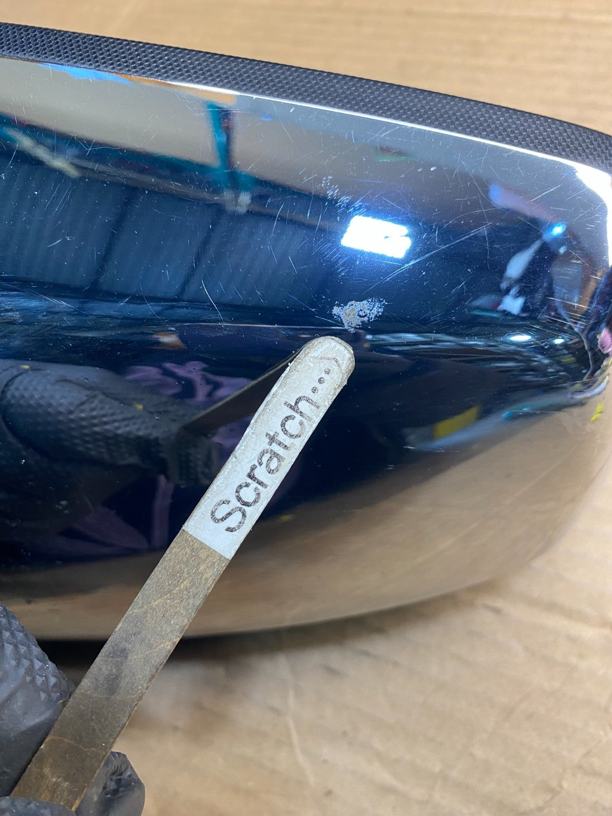 2010 to 2015 GMC Terrain Left Driver Lh Heated Chrome Door Mirror OEM AA5591 MS6