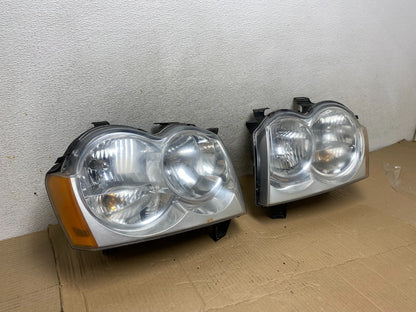 2005-2007 Jeep Grand Cherokee Left+Right Halogen Headlights AI1188 DW2