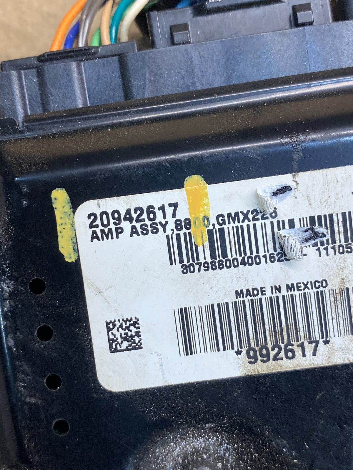 2009 to 2015 Cadillac CTS Bose Radio Stereo Audio Amplifier Amp AI7545 DG2