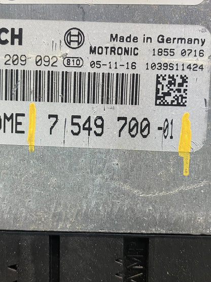2006 to 2007 Bmw 550i 750i Engine Computer ECU Control Module ECM AF4010 DW2