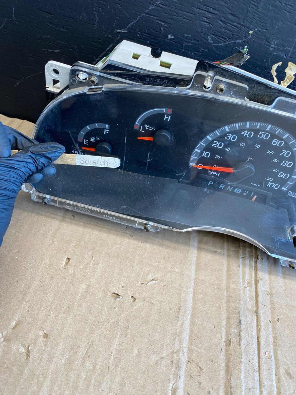 2000 2001 2002 Ford Expedition Speedometer Instrument Gauge Cluster Oe AC6663 DG1
