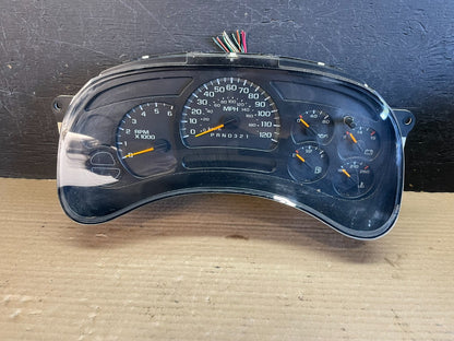 2003-2006 Silverado Sierra Yukon Tahoe Speedometer Instrument Cluster AF3463 DW0