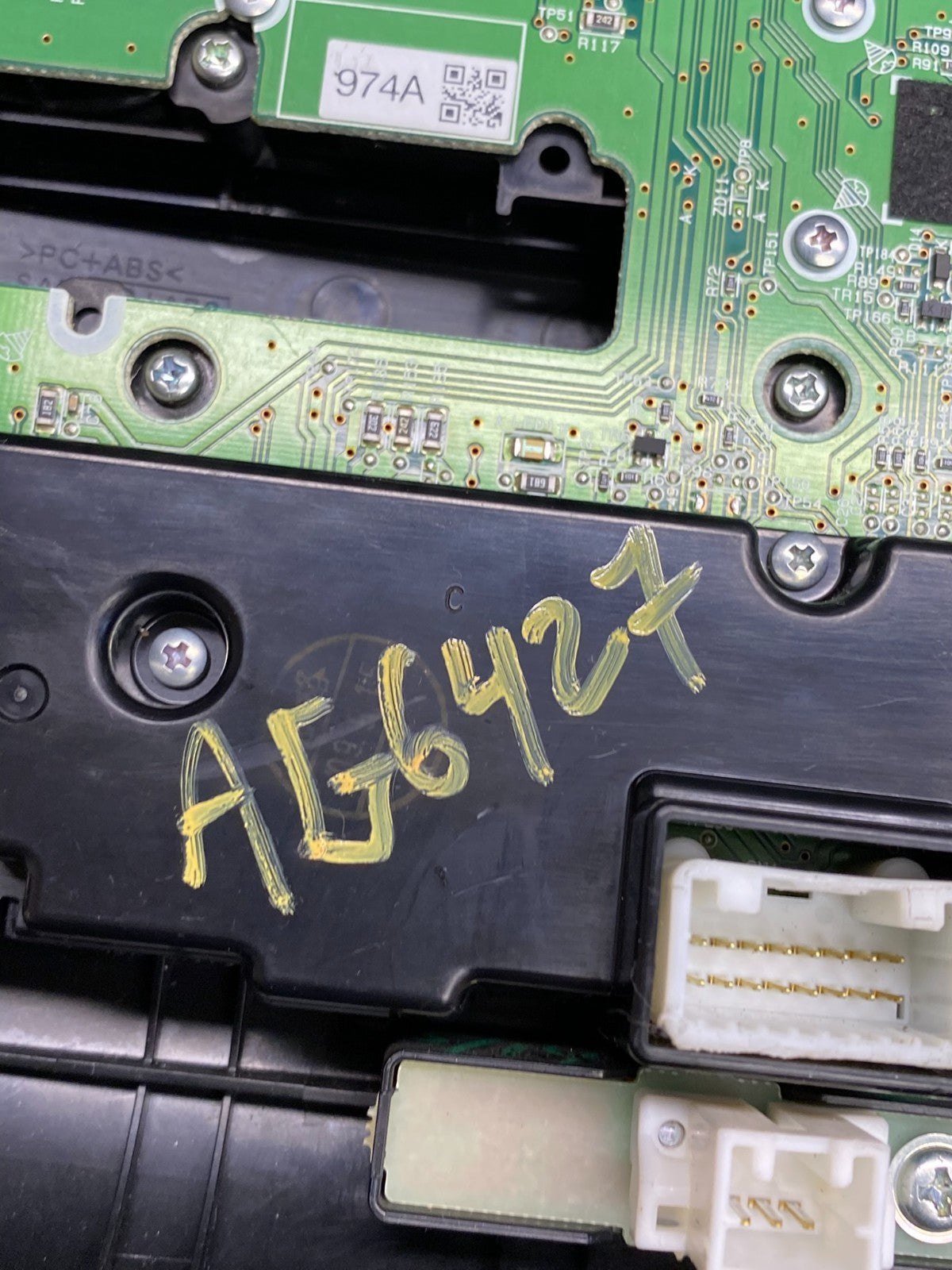 2009 2010 Nissan Maxima Radio Panel Climate Control Bezel Trim AG6427 DG7