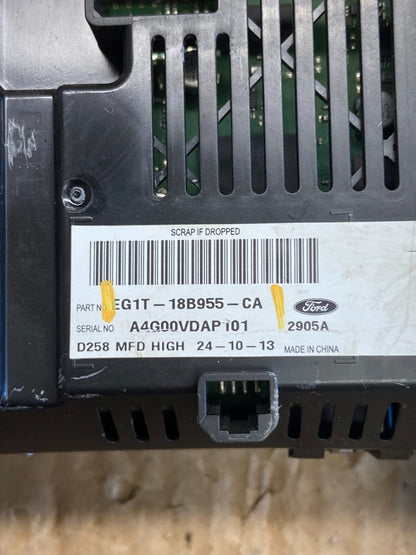 2013 to 2016 Ford Taurus 4.2" Radio Navigation Screen Module AD6791 DG5