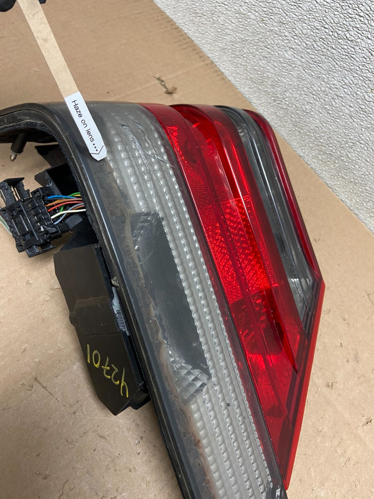 1998 to 1999 Mercedes-Benz W140 Left Driver LH Side Tail lights OEM Y2701 DW3