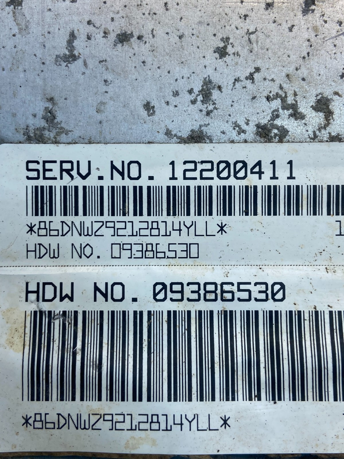 2001-2002 Silverado Tahoe Engine Computer Module 12200411 ECM ECU ae2476 DG2