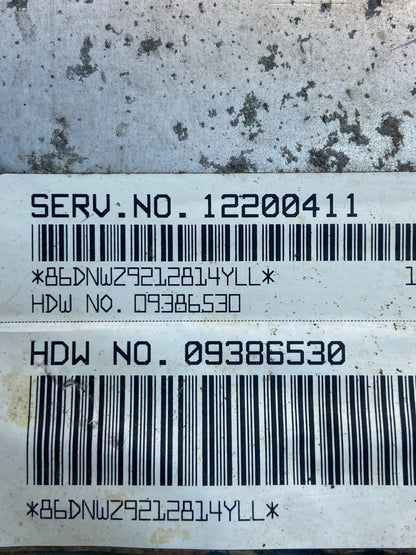 2001-2002 Silverado Tahoe Engine Computer Module 12200411 ECM ECU ae2476 DG2