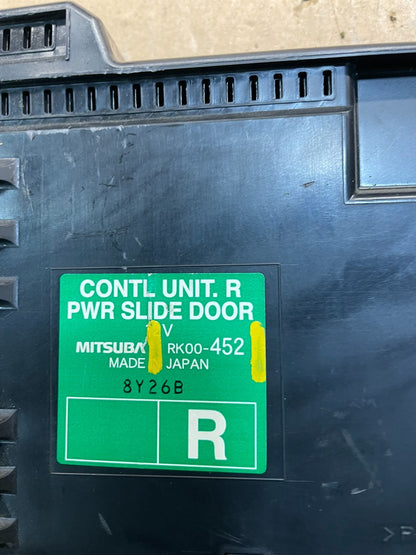 2008 - 2010 Honda Odyssey Rear Right Passenger Sliding Door Module V1790 DG3