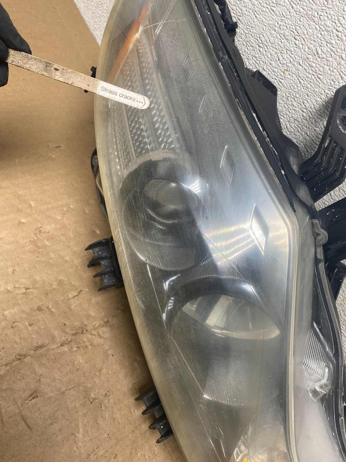 Halogen 2011 2012 2013 2014 Nissan Murano Headlights Left+Right Oem S0740 DW5