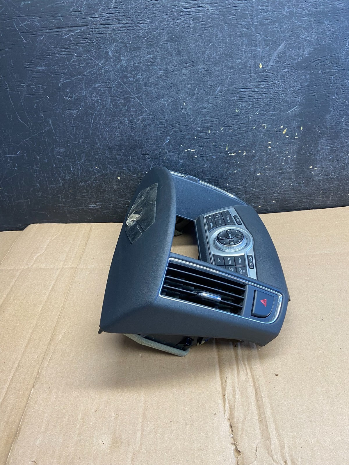 2011 2012 2013 Nissan Maxima Radio Audio Panel Control Bezel Trim AI5971 DG1