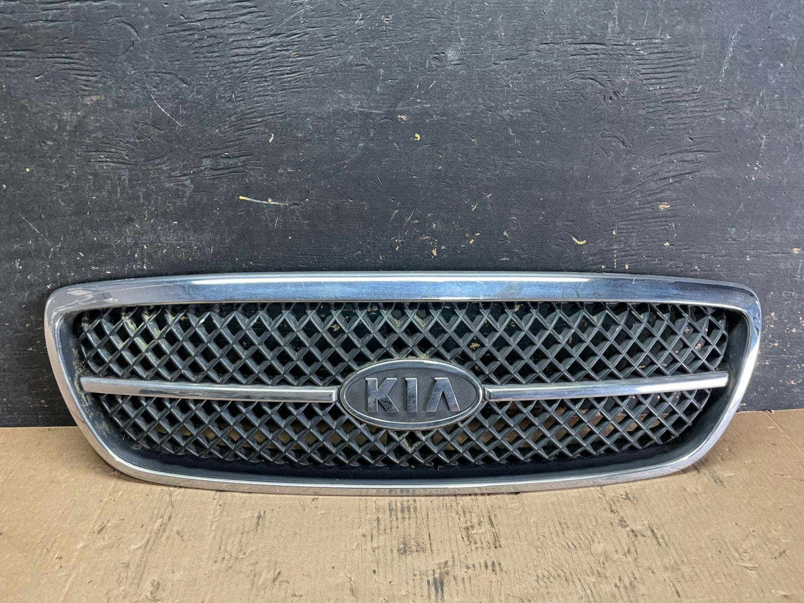 2004 to 2005 Kia Sedona Front Upper Grill Grille Z5930 DG0