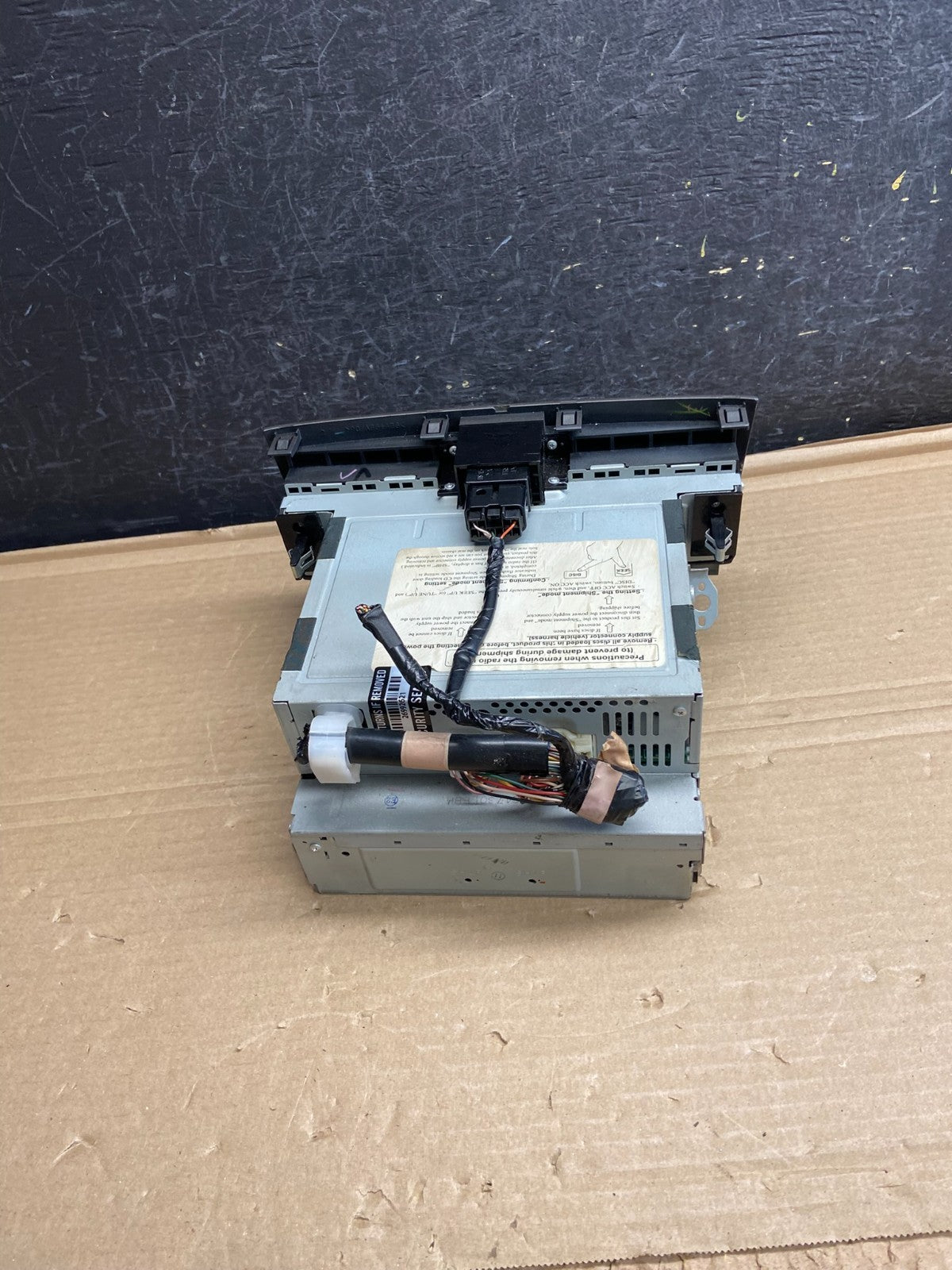 2004 - 2006 Lexus LS430 In Dash 6 Disc CD Cassette Player Radio AG0415 DG3