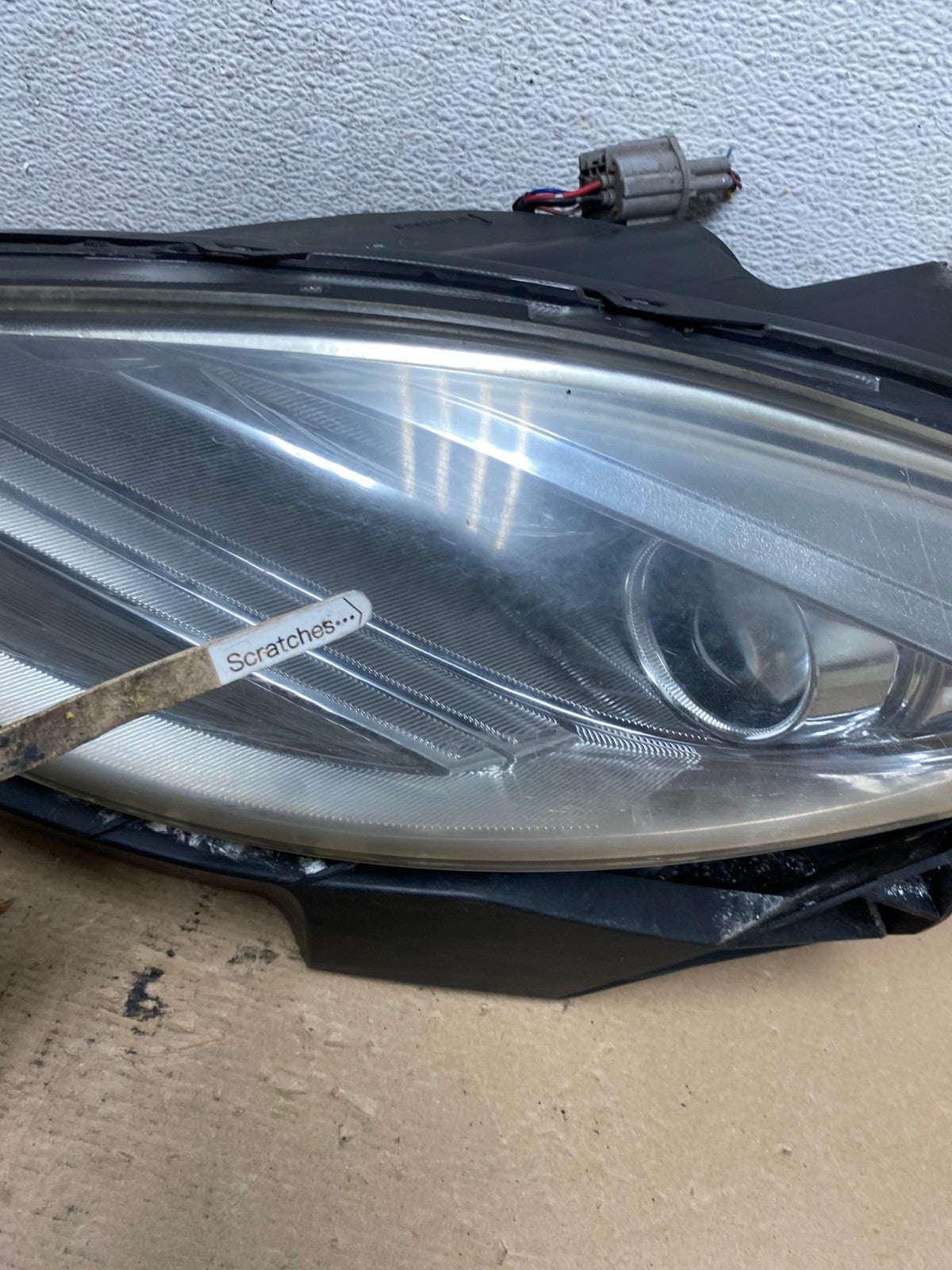 2009 - 2010 Mazda 6 Left Driver LH Side Halogen Headlight AF4520 LK3