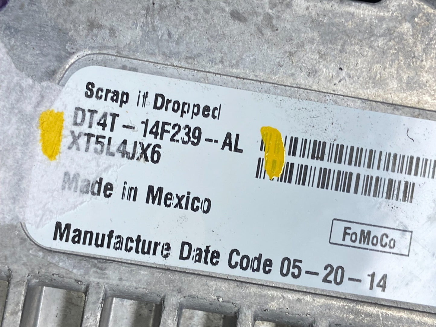 2012 2015 Ford Edge Radio Stereo Navigation Screen DT4T-14F239-AL Oem W6370 DG6