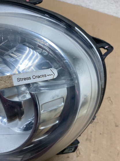 2012 to 2017 Fiat 500 Left Driver LH Halogen Headlight AG4670 DW4
