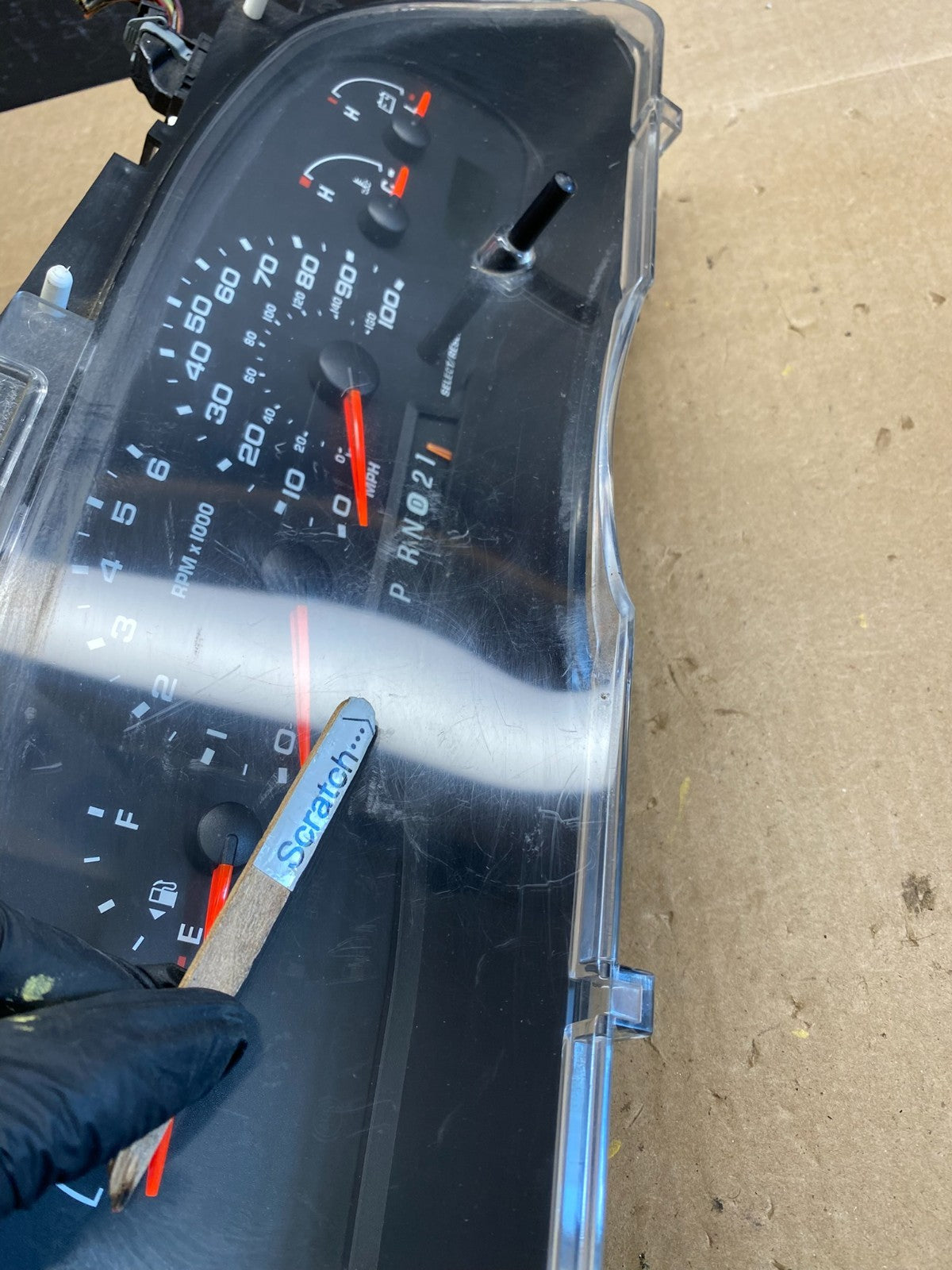 2006 Ford E350 Gauge Speedometer Cluster AC6520 DG1
