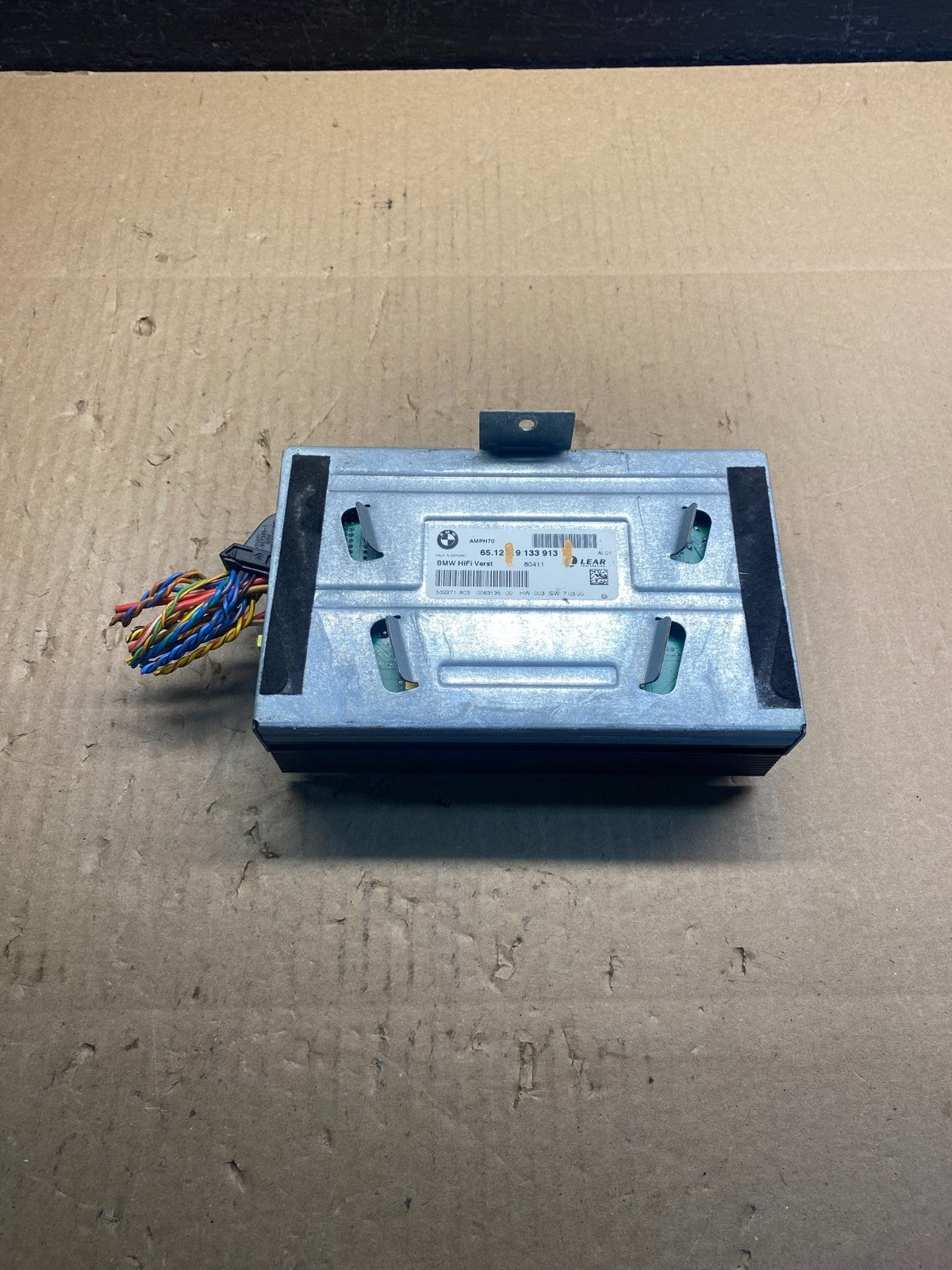 2007-2010 BMW X5 Top HiFi Lear Radio Audio Amplifier Amp OEM ac2654  DG1