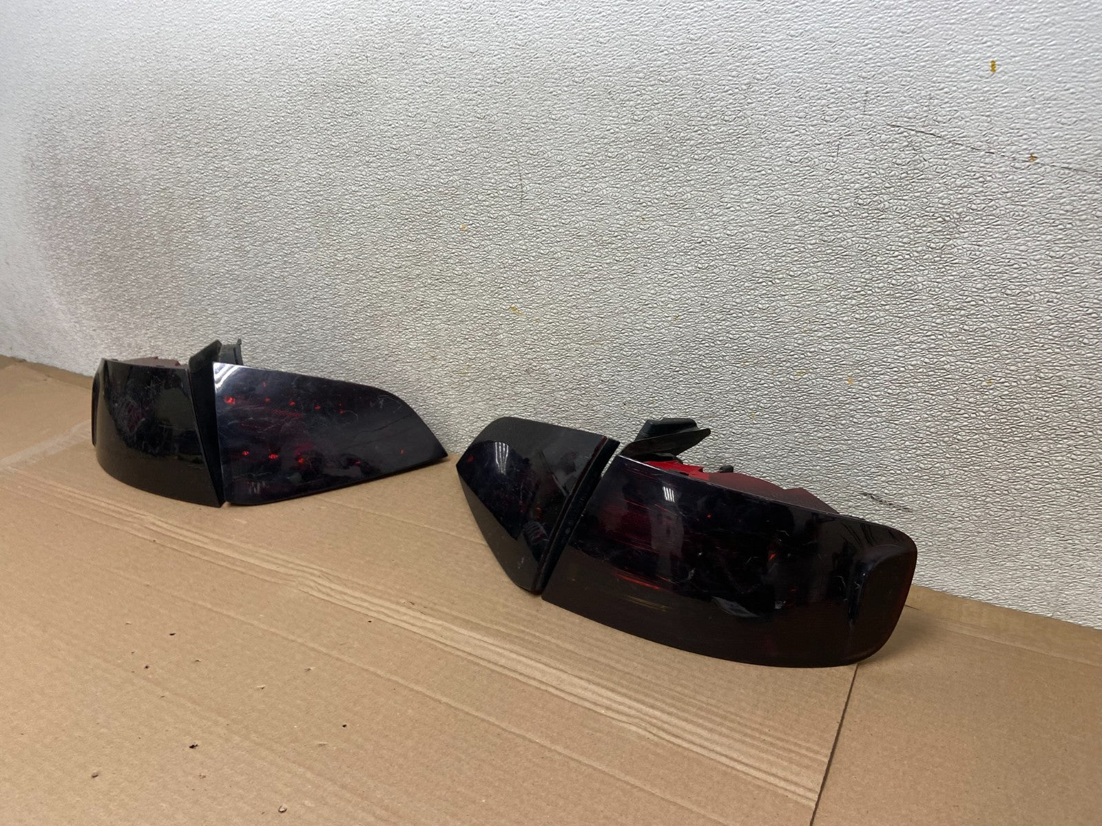 2009 to 2012 Audi A4 Sedan Left+Right Side LED Tail Lights Oem AB0961 DW1