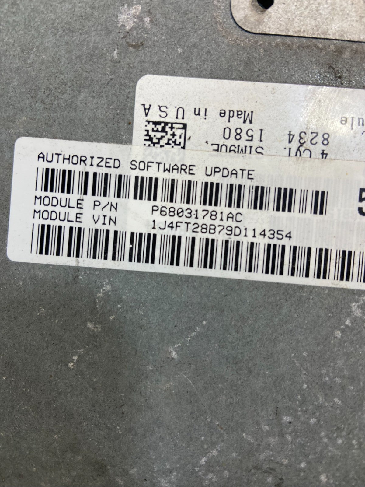 2007 to 2010 Dodge Caliber ECM Engine Computer Module ECU Y3890 DG4