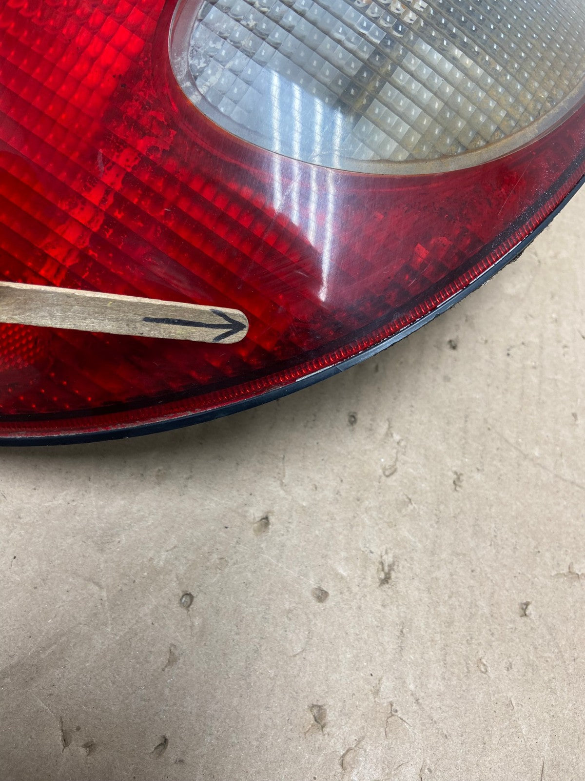2002 to 2003 Subaru Impreza Wagon Left Driver LH Tail Light AG6766 LK4