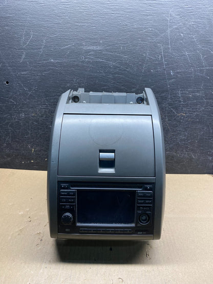 2010-2012 Nissan Sentra Center Dash Radio Bezel Panel Cubby Storage AI7404 DG0
