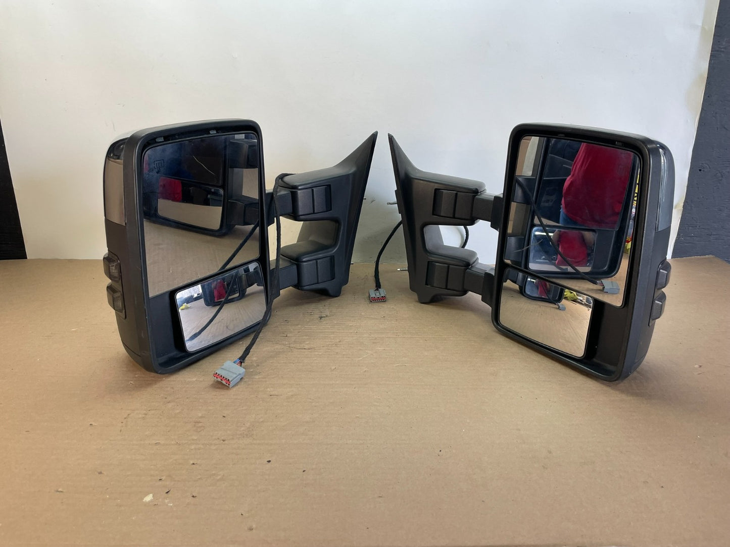 2008 - 2016 Ford F250 F350 Left+Right Set Turn Sgn Door Heated Mirror AF8452 DG2