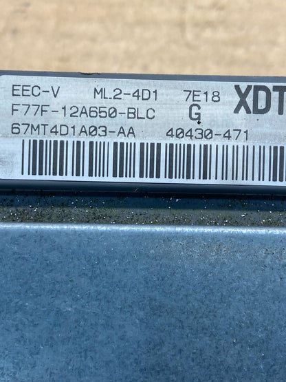 1997 Ford Explorer Engine Control Unit ECU Computer Module AE4673 DG2