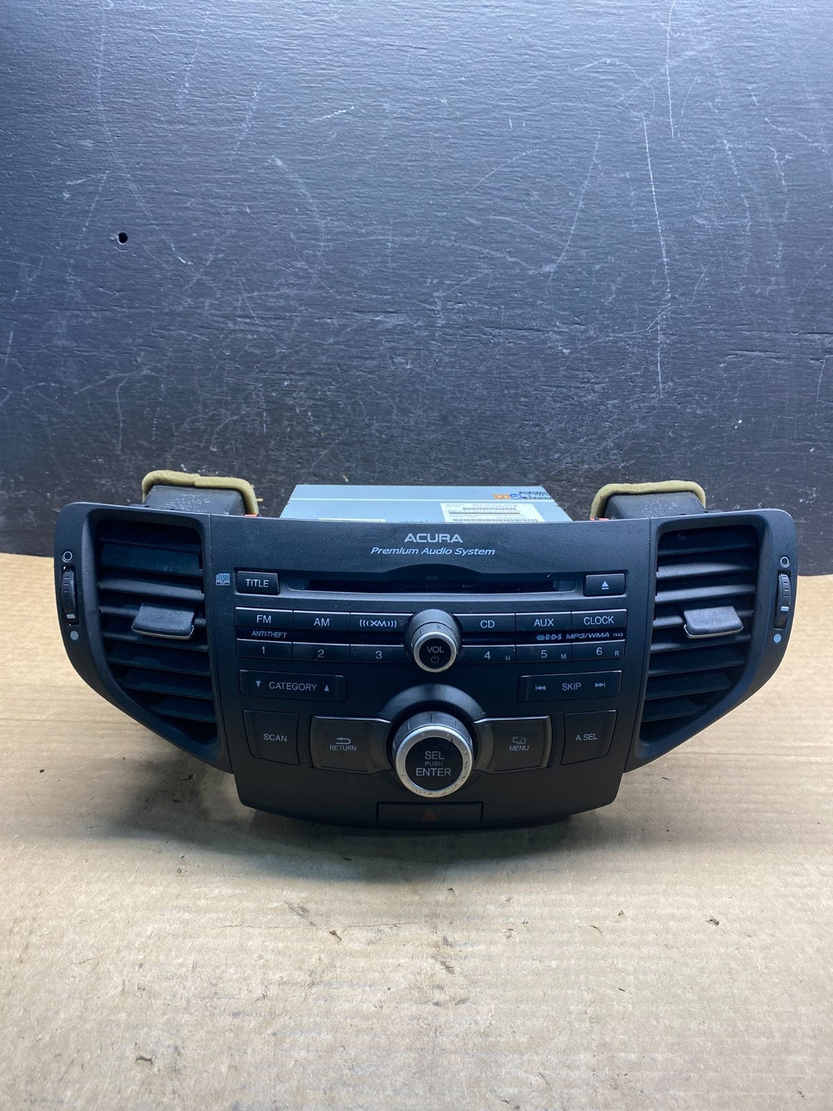 2011 to 2014 Acura TSX AM/FM CD Player Radio Audio System Air Vent AF7838 DG0