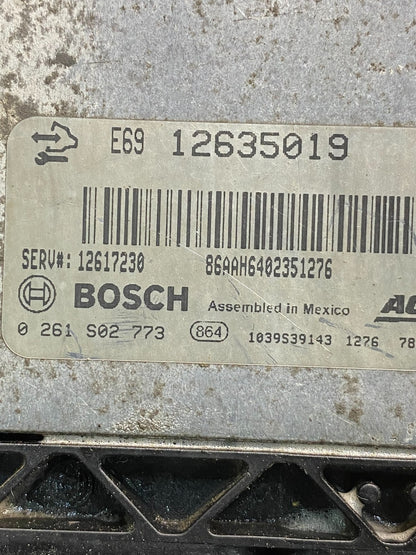 2010 2011 GMC Acadia Traverse Engine Control Module ECM ECU 12635019 AD5093 DG2
