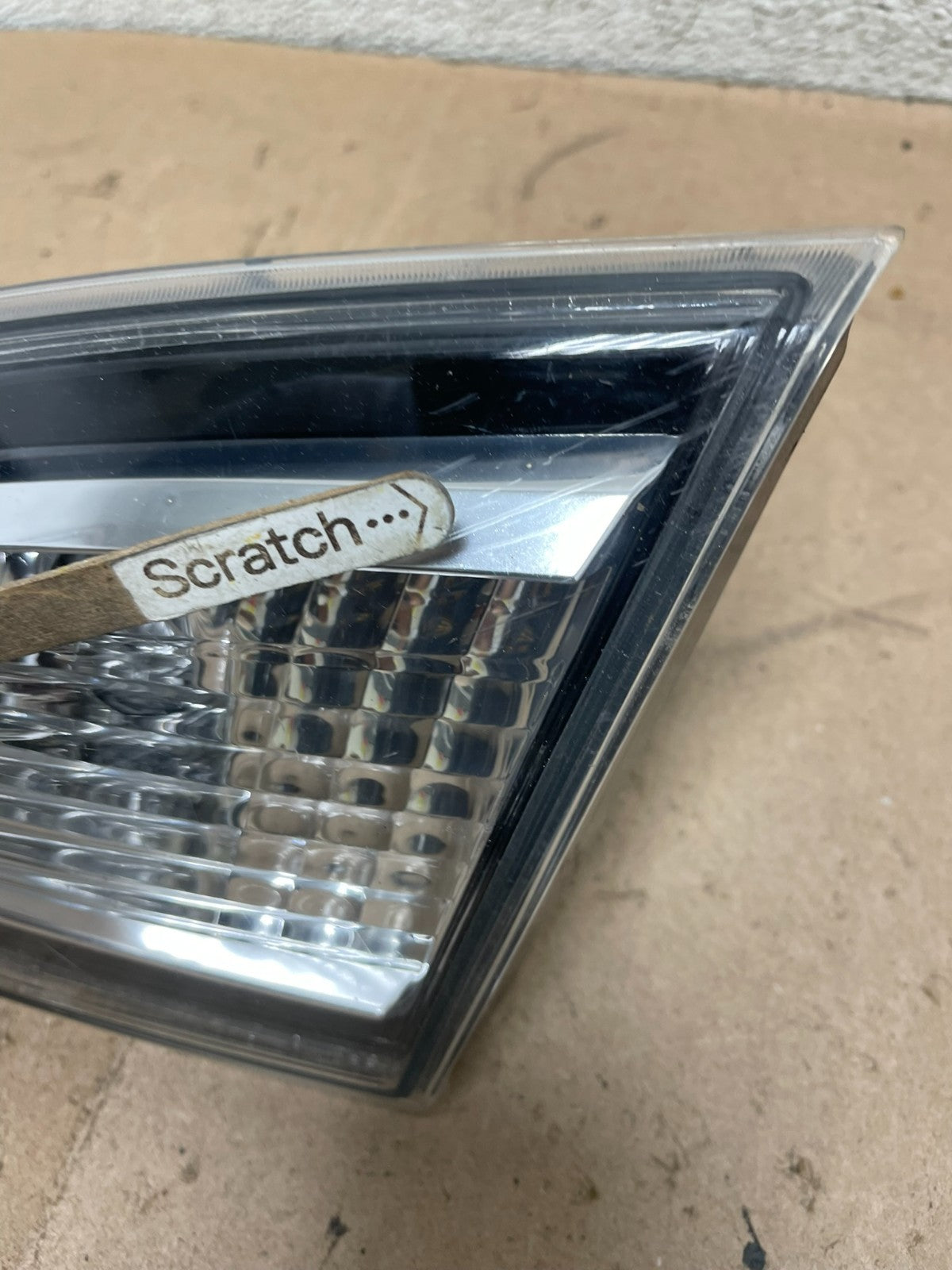 Sedan 2010-2013 Mazda 3 Right Passenger RH Side Inner Tail Light DEPO Q4627 DW5