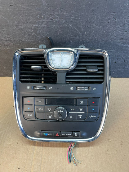 2011-2016 Chrysler Town Country Climate Control Panel Center Dash Trim AF3644 DW0