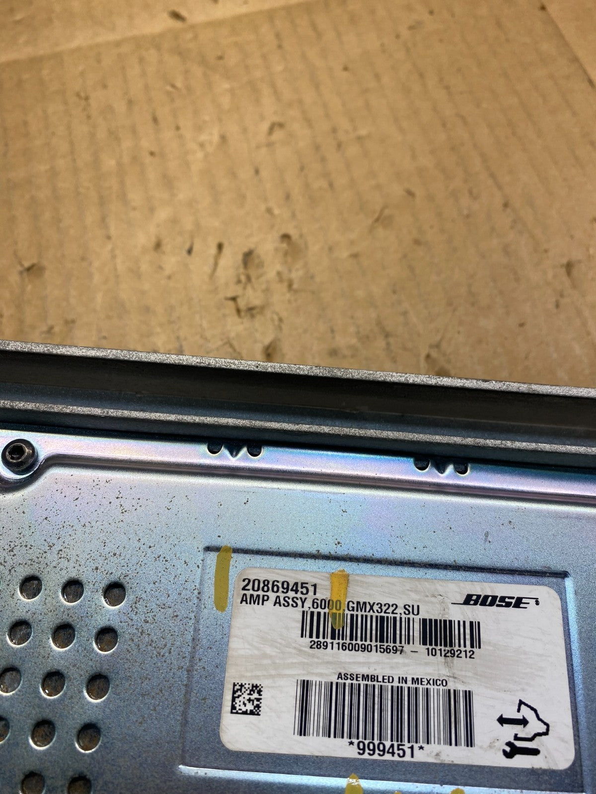 2009 to 2015 Cadillac CTS Bose Radio Stereo Audio Amplifier Amp AI7732 DG2