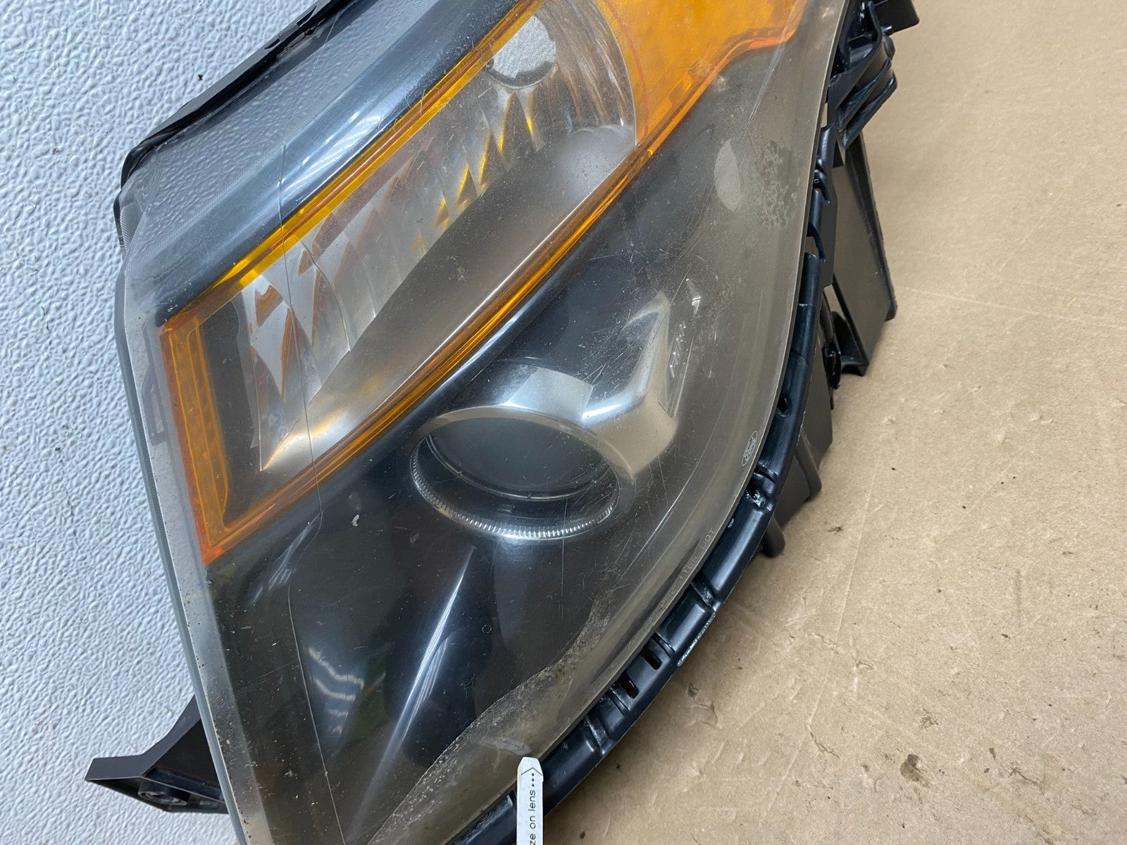 2011 to 2015 Ford Explorer Police Left Driver LH Halogen Headlight AE5076 DW4