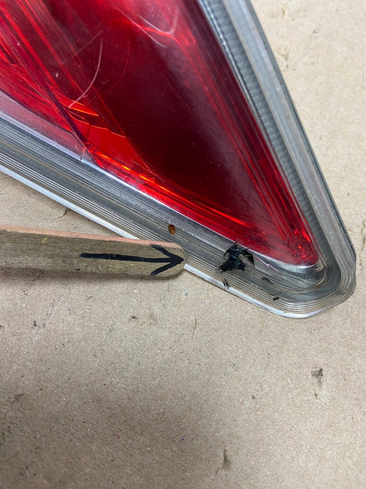 2008 to 2012 Honda Accord Sedan Tail light Right Passenger RH AG6718 LK4