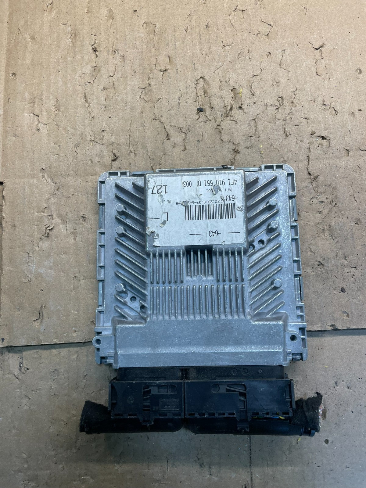 2009 2010 2011 Audi A6 3.0L Engine Computer 4F1910551D W1410 DG2