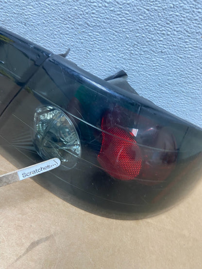1998 to 2002 Toyota Corolla Left+Right Set Black Tail lights ad6368 DG4