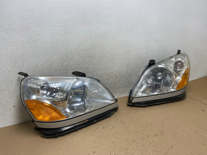 2003 2004 2005 Honda Pilot Left+Right Side Halogen Headlights AJ2578 DW2