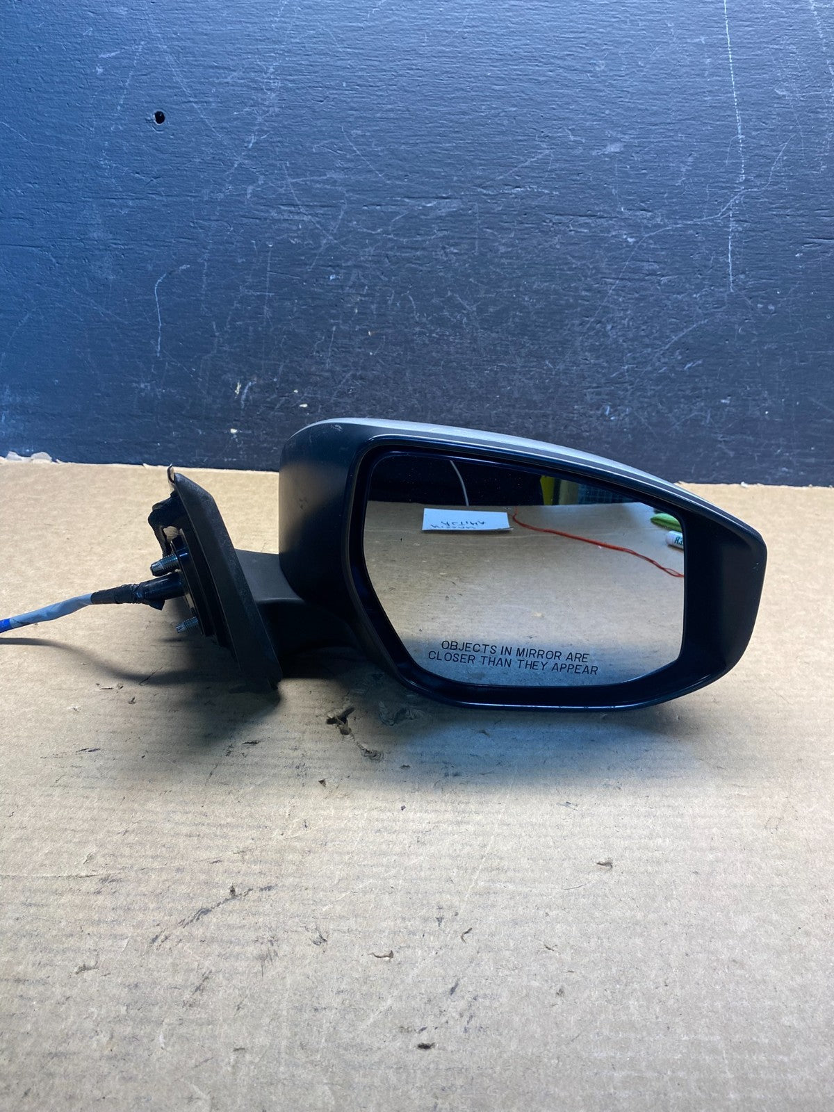 2016-2018 Nissan Altima Right Passenger View Power Turn Door Mirror AD9914 D8